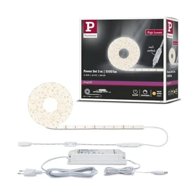 Afbeelding van Paulmann SimpLED 78957 LED strip complete set Met connector (male) 24 V 5 m Warmwit 1 stuk(s)