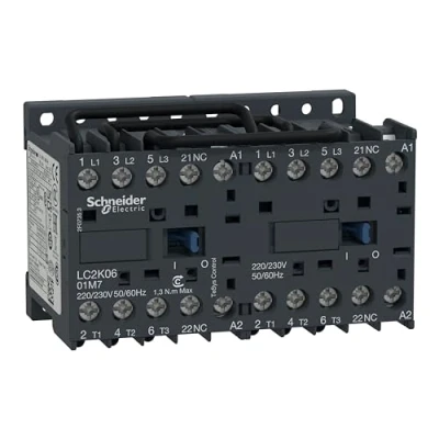 Afbeelding van Schneider Electric Omkeermagneetschakelaar 6A 24VAC, Automatisering