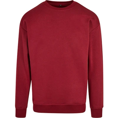 Afbeelding van Unisex Sweater &#039;Crewneck&#039; ronde hals Burgundy S