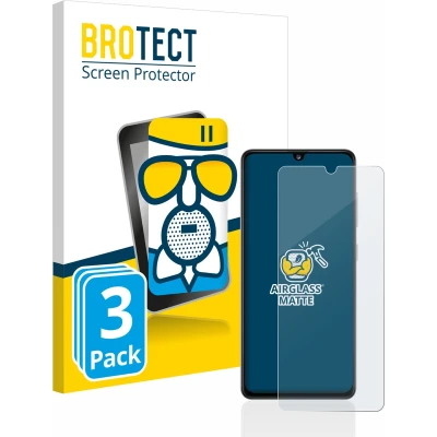Afbeelding van BROTECT Screenprotector voor Samsung Galaxy A41 Folie Beschermfolie Beschermglas matte (3 Stuks)
