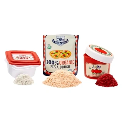 Afbeelding van Little Tikes Creative Chefs Pizza Navulset Chef om te spelen, met realistische ingrediënten, voor jongens en meisjes vanaf 3 jaar