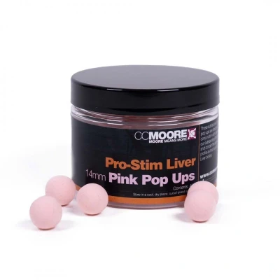 Afbeelding van CC Moore Pro Stim Liver Pop ups Pink (14mm)