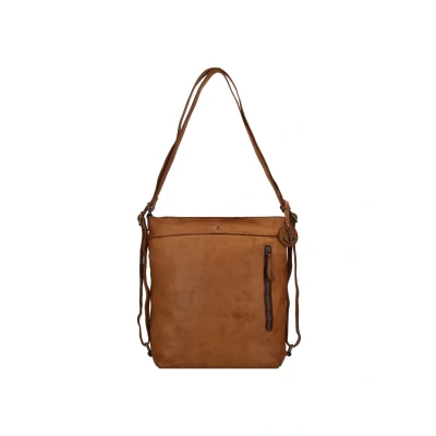 Afbeelding van Harbour 2nd Anchor LOVE NORA Schoudertas, Dames, Maat: One Size, Charming cognac