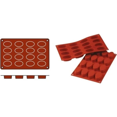 Afbeelding van bakmat Ovals Small, 070052, Silikomart