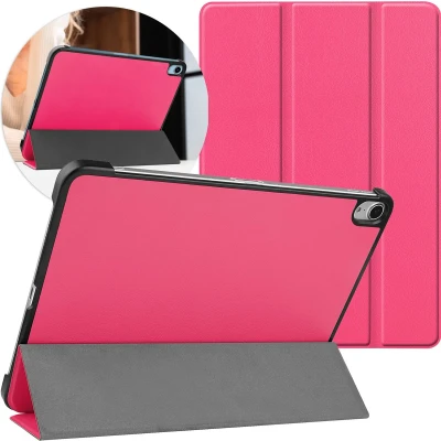 Afbeelding van imoshion Tablet Hoes Geschikt voor iPad Air 5 (2022) / 4 (2020) 11 inch (2025) M3 (2024) M2 Trifold Bookcase Dusty Rose