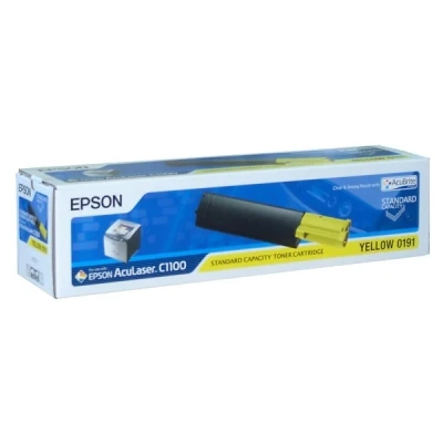 Image de Epson S050191 toner (d&#039;origine) jaune