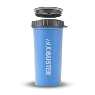 Afbeelding van Dexas MudBuster Pro Large met deksel, blauw