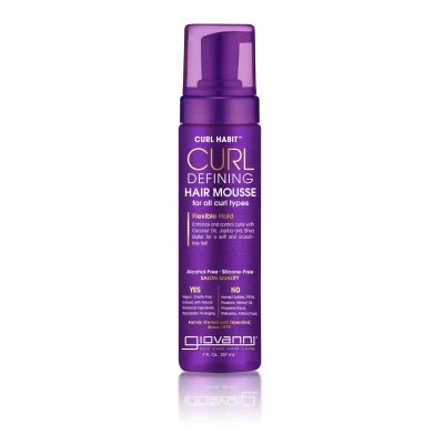 Afbeelding van Giovanni Cosmetics Curl Defining Hair Mousse