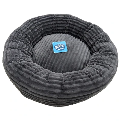 Afbeelding van Adori Kattenmand Donut Saar Ø50 cm Antraciet