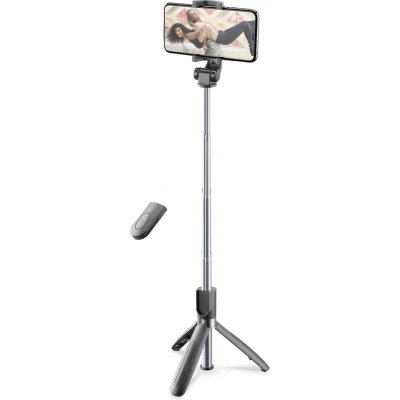 Afbeelding van Cellularline Telescopische Selfie Stick Freek Zwart (btselfiestickfreek)