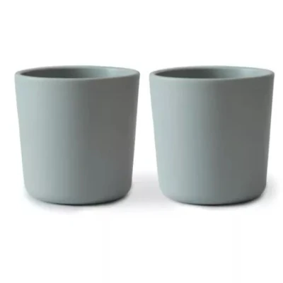 Afbeelding van Mushie bekers sage set van 2 Ø 7,5 cm x Servies &amp; Bestek