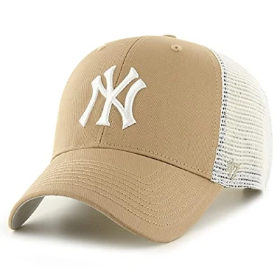 Afbeelding van 47 Brand MLB New York Yankees Branson Cap B BRANS17CTP KHC, Unisex, Bruin, Pet, maat: One size