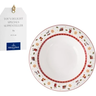 Afbeelding van Villeroy &amp; Boch Toy&#039;s Delight Specials Diep Bord 23 Cm Gebroken Wit