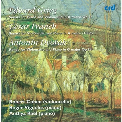 Afbeelding van Grieg, Franck: Cello Sonatas; Dvorak: Rondo / Robert Cohen