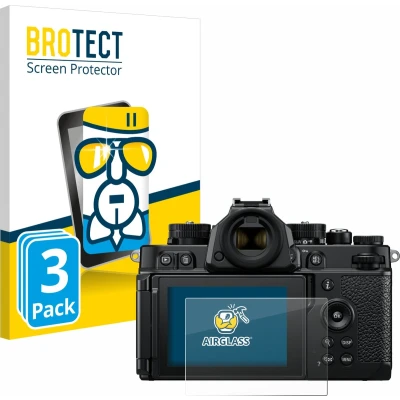 Afbeelding van BROTECT Screenprotector voor Nikon Z F Folie Beschermfolie Beschermglas transparant (3 Stuks)