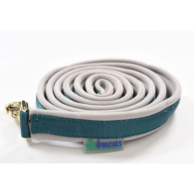 Image de Bucas Laisse Dublin Padded Atlantic/Silver