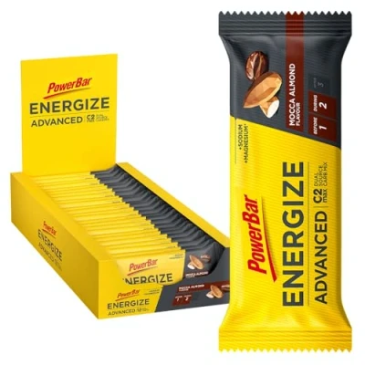 Afbeelding van Powerbar Energize Advanced Bar (15x55g) Mocca Almond Energiereep