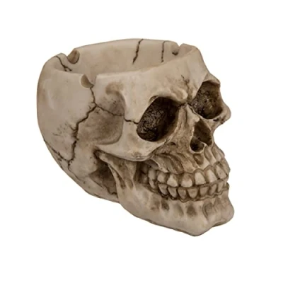 Afbeelding van Schedel asbak Skull Deco Doodshoofd