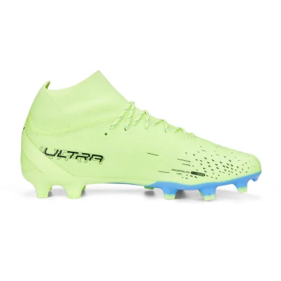 Afbeelding van Ultra Pro FG AG 106931 Voetbalschoenen Heren Fizzy Light Parisian Night Blue Glimmer400 12 Geel