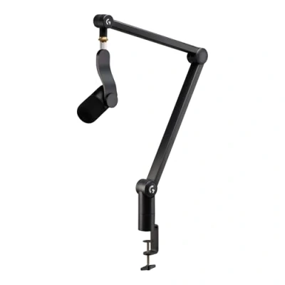 Image de Microphone gaming Logitech G Yeticaster GX avec bras articulé Noir