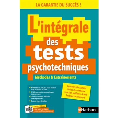 Image de L&#039;Intégrale des tests psychotechniques
