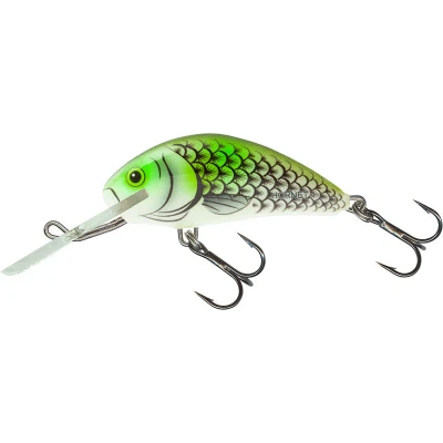 Afbeelding van Salmo Floating Hornet 6cm 10g (diepte 2 5.6m) Soort : Olive Hot Spot