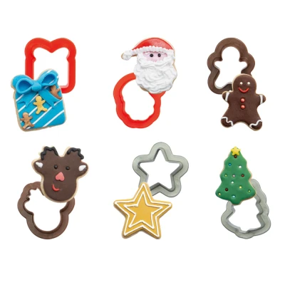 Afbeelding van Koekjes Uitstekerset Kerst 6 delig