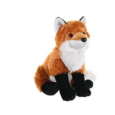 Afbeelding van Wild Republic Cuddlekins Animal Pluche dier CK vos, 10944, rood, wit, zwart, 30 cm