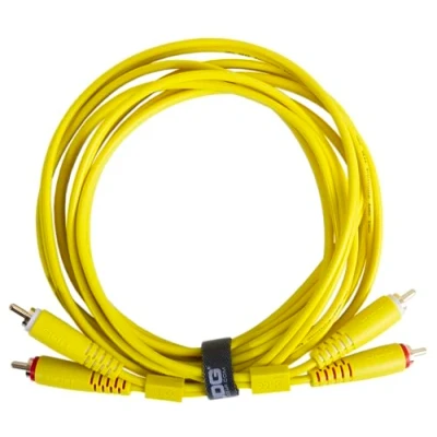 Afbeelding van UDG Ultimate Audio Cable RCA Yellow 1,5 m Straight U97001YL Kabel voor DJs