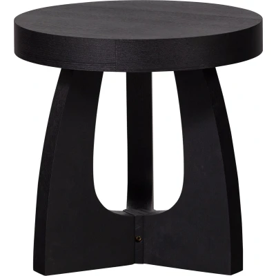 Afbeelding van WOOOD Tala Bijzettafel MDF Fineer Zwart 45x45x45
