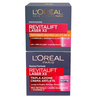 Afbeelding van L&#039;Oréal Paris Revitalift Laser X3 Anti aging verzorging voor nacht en diep