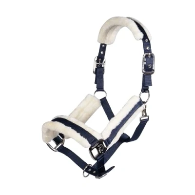 Afbeelding van HKM Halster Strong Grijs Pony