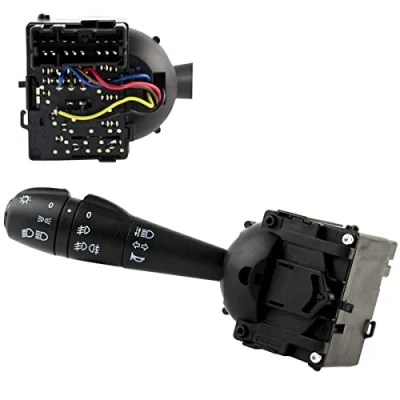 Afbeelding van Commodo voor Dacia Duster 1, Dokker, Lodgy, Logan 2, MCV Sandero (modellen vanaf 2002) lampen, koplampen, verlichting, knipperlichten en claxon