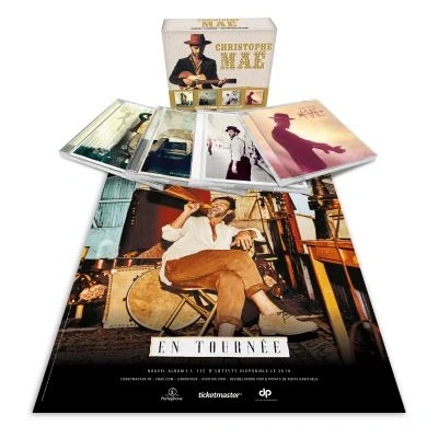 Afbeelding van CHRISTOPHE MAE/COFFRET 4CD