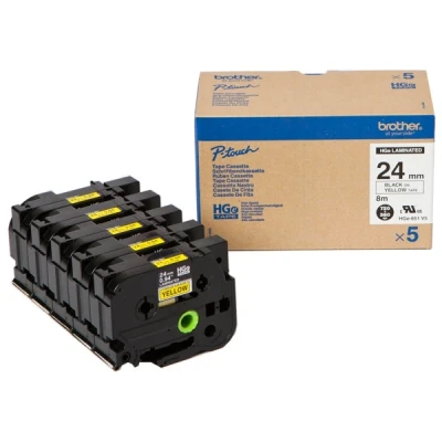 Image de Brother HGE651V5 ruban laminé 5 rouleau(x)
