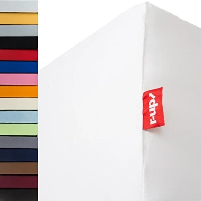 Afbeelding van r up Past Hoeslaken 140x200 160x200 tot 35cm hoogte vele kleuren 100% katoen 130g / m2 Öko Tex stressvrij