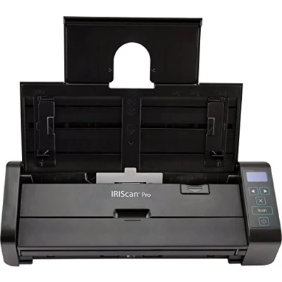 Afbeelding van IRIScan Pro scanner met dubbelzijdige oplader v5pro 20PPM: gratis PDF editor, scannen naar Word, PDF, XLS, visitekaartjes Outlook, Documentscanner, Cloud Win