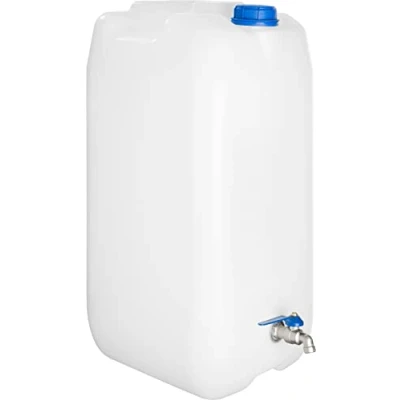 Afbeelding van POKM Toolsmarket GmbH Waterreservoir, kraan, drinkwaterjerrycan, jerrycan, waterjerrycan, container,