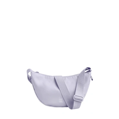 Afbeelding van GOT Bag Moon handtas van Ocean Impact Plastic Waterdichte gerecyclede halve maan tas Crossbody heuptas met verstelbare schouderriem, Koraal Paars (Small)