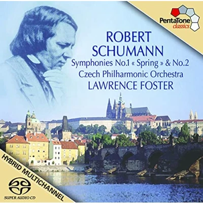 Afbeelding van Czech Philharmonic Orchestra Symphonies No.1 &#039;Spring&#039; &amp; No.2 (CD)