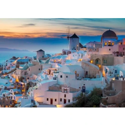 Image de Puzzle 1000 pièces Ravensburger Santorin