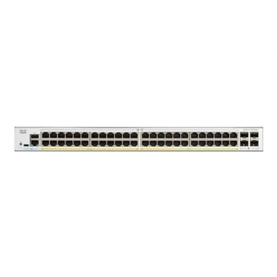 Image de Cisco Catalyst 1300 48P 4G Commutateur C3 Géré 48 x 10/100/1000 (PoE+) + 4 Gigabit SFP Montable sur rack PoE+ (375 W)