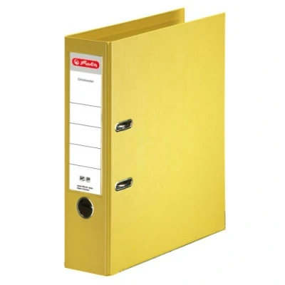 Afbeelding van Herlitz Chromocolor S 80 A4 ordner, geel
