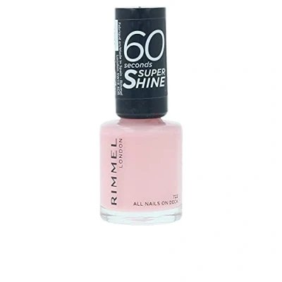 Afbeelding van Rimmel London 60 Seconds Super Shine Nagellak 722 All Nails on Deck 8 ml
