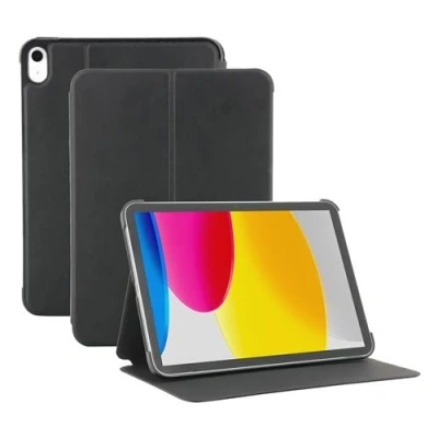 Image de Mobilis RE.LIFE Étui à rabat pour tablette éco conçu, avec imitation cuir noir Apple 11 inch iPad Pro M4 Wi Fi, Fi + Cellular