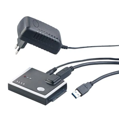 Image de Xystec : Adaptateur USB 3.0 pour disques durs SATA I/II/III avec fonction clonage