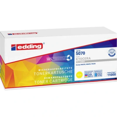 Afbeelding van Edding Toner vervangt Kyocera TK 5280 Compatibel Geel 11000 bladzijden EDD 5070 18