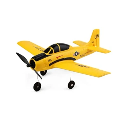 Afbeelding van Amewi AMXFlight T28 Trojan Geel RC vliegtuig RTF 388 mm