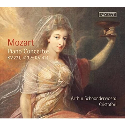 Afbeelding van Cristofori &amp; Arthur Schoonderwoerd Piano Concertos Kv 271,413 414 (CD)