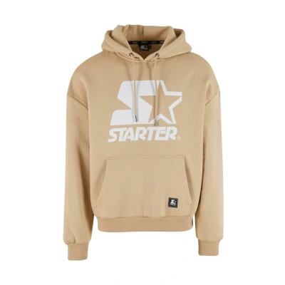 Afbeelding van Starter LOGO Hoodie, Heren, Maat: Medium, Dustysand